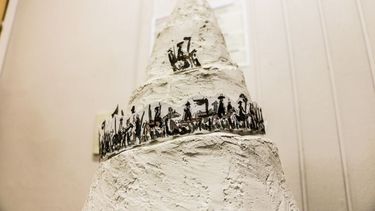 Mario Pérez y el monumento al Cruce de Los Andes: por amor al barrio