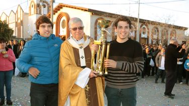 Rodrigo: el piloto, milagro de San Antonio que entregó uno de sus trofeos