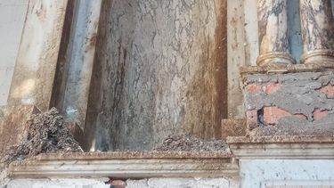 Así están las ruinas de Trinidad: la parroquia que sobrevivió al terremoto del 44