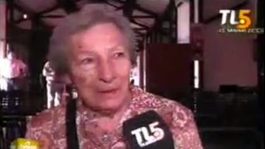 Carmen Lucero, la enfermera que ayudó a los heridos