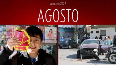 Agosto: entre la locura por el álbum del Mundial y la fatalidad vial