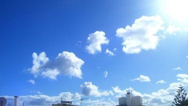 Máxima de 29º y vientos del sector norte con ráfagas