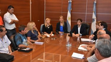 Baistrocchi se reunió con la delegación que viajará a las Islas Malvinas