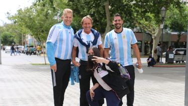 Locura por la selección: miles de kilómetros hasta San Juan para ver a Messi