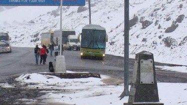 El paso internacional de Agua Negra está cortado