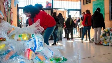 Desarrollo Humano sigue entregando módulos alimentarios en las escuelas sanjuaninas: mirá cómo retirarlos