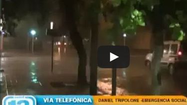 Un fin de semana con mucha lluvia pero sin daños en viviendas