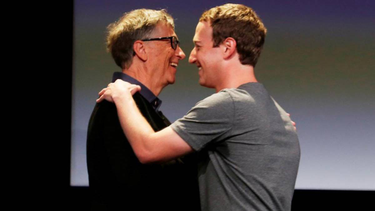 Bill Gates y Mark Zuckerberg tienen una buena relación desde hace años.