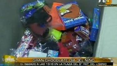 El barrio República del Líbano prepara un gran chocolate para los chicos