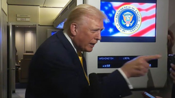 Cállate, cerdita: La respuesta de Donald Trump a una periodista que le preguntó sobre Jeffrey Epstein