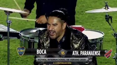 Así calentó Rafaga al Bicentenario en la previa del partido