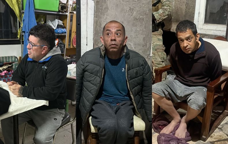 Dan con El Dibu y otros miembros de una banda dedicada al robo de ruedas de auxilio en San Juan