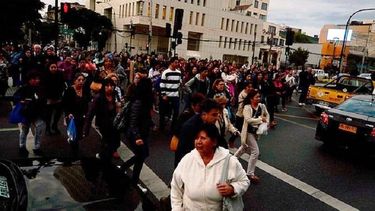 En San Juan tembló fuerte por un sismo en Chile