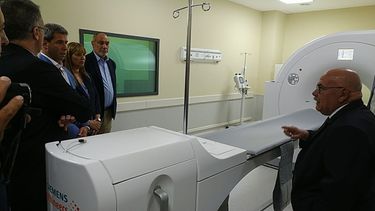 San Juan inauguró el Centro de Medicina Nuclear con el tomógrafo PET-CT como la gran estrella