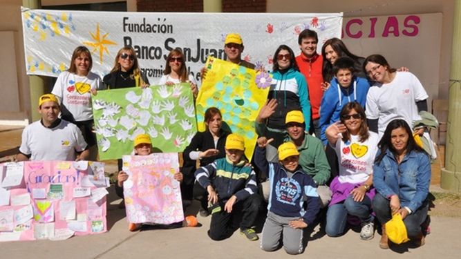 Banco San Juan celebra el día del Niño por toda la Provincia