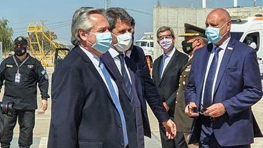 Por la situación sanitaria, restringen el acceso a la visita de Alberto Fernández a San Juan