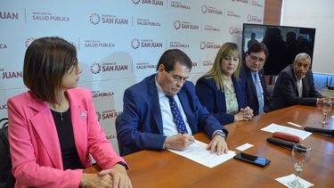 Importante acuerdo firmado entre Salud y Justicia en San Juan.