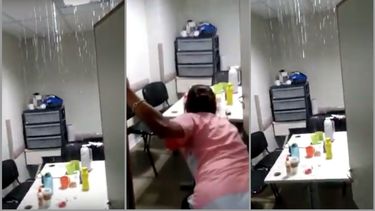 Filtraciones en el Rawson: explicaron qué fue lo que pasó