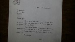 El Papa Francisco le envió una carta a Gioja