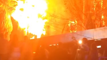 Una casa se incendió en Barreal. Imagen ilustrativa