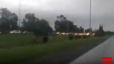 Llegaron todos tarde: una fila infinita en la Ruta 40