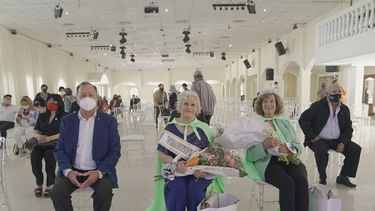 Mafalda Genaro, la abuelita pocitana que se coronó Reina en su departamento