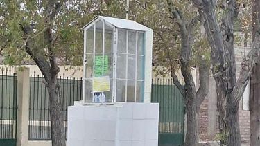 Vandalizaron otra imagen religiosa en Trinidad, a muy pocas cuadras de los destrozos a la Virgen de la Medalla Milagrosa