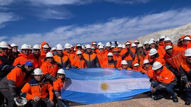 Tiempo en Veladero: por primera vez, San Juan celebró el Día de la Minería en una mina