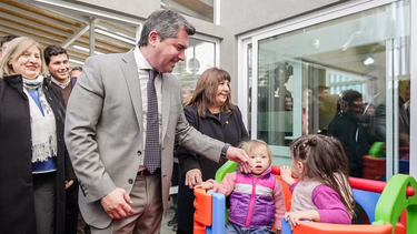 Orrego, presente en la inauguración de un nuevo Centro de Desarrollo Infantil en San Martín