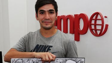 Maximiliano, el pibe maravilla de la tinta