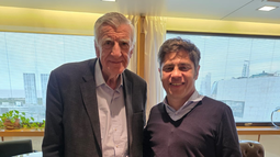 Kicillof y Gioja este miércoles en Buenos Aires. Kicillof y Gioja este miércoles en Buenos Aires.