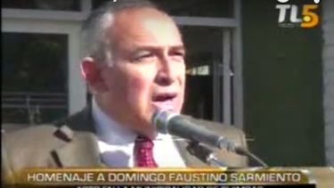 Chimbas homenajeó a Sarmiento con un acto en la municipalidad