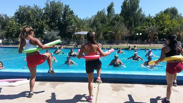 ¿Querés practicar aquaerobic gratis?, mirá dónde podés hacerlo