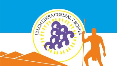 Ullum diseñó su bandera apostando a sus raíces huarpes