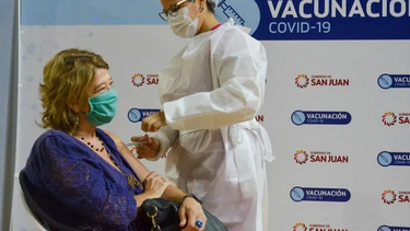 Vacunación Covid en San Juan: aumentó la presencia de un grupo en particular la última semana