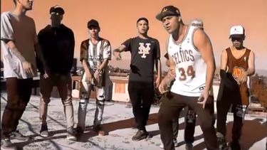 El homenaje rapero al Barrio Aramburu que la rompe en las redes