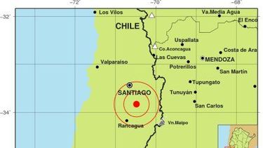 Un sismo en Chile se percibió en San Juan