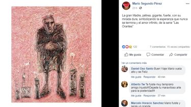 Dolor y despedida en las redes, tras la muerte del artista