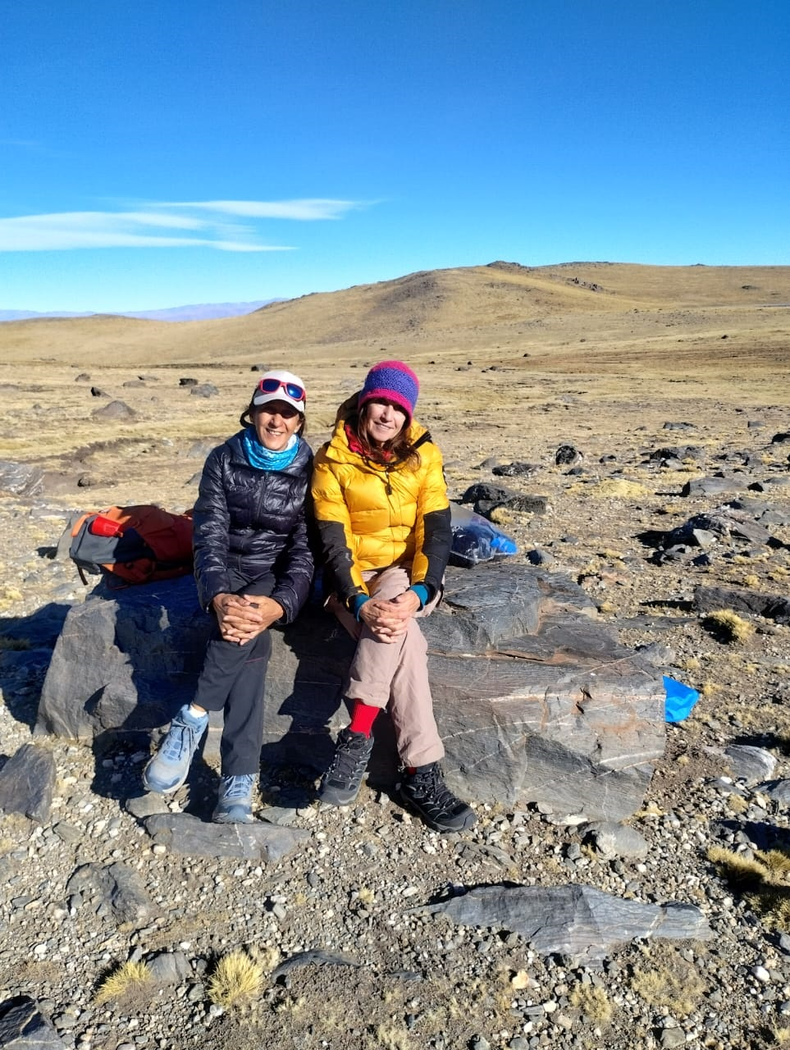  Silvia y Corina Altamirano, hermanas de Patty. Gentileza La Gaceta