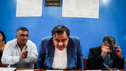 En el centro, Juan Valiente. En el centro, Juan Valiente.