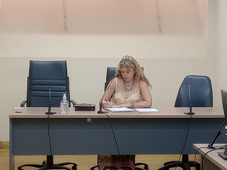 La jueza de Impugnaciones, Ana Lerea, rechazó la solicitud de morigeración de la defensa de Castro y Gómez.