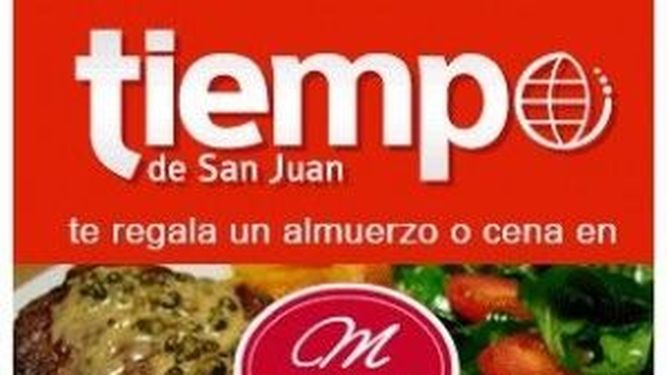 Almuerzo o cena en Marías: Tiempo de San Juan te lleva Almuerzo o cena en Marías: Tiempo de San Juan te lleva