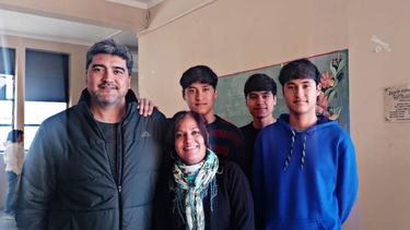 Juntos y guiando para un voto consciente, el ritual que comenzó la familia Jorquera