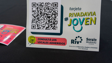 La Tarjeta Joven de Rivadavia superó las expectativas y no descartan sumar más beneficios