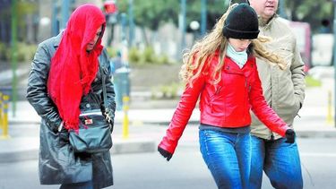 San Juan, en alerta por vientos intensos en alta Cordillera y máxima de 19º