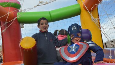 La Plaza Chino Saldaño también tuvo su festejo infantil