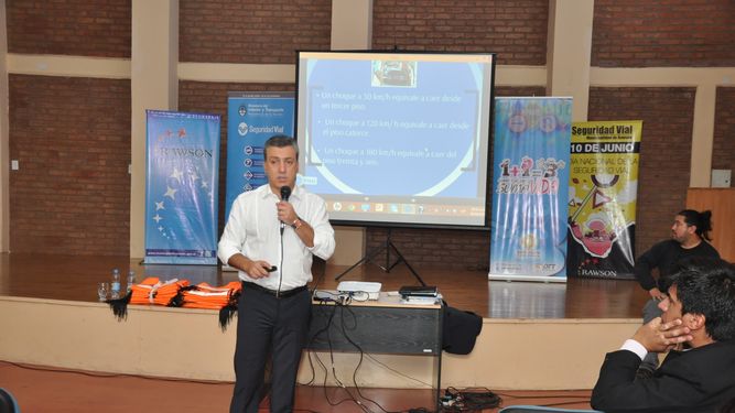 Los alumnos aprendieron sobre educación vial