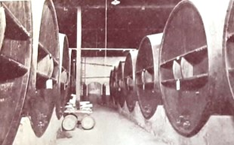 Los toneles, en la década de 1920. Foto: Gentileza Destino San Juan. Los toneles, en la década de 1920. Foto: Gentileza Destino San Juan.