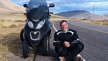 Agustín Graffigna tiene la sana costumbre de cumplir sus sueños. En esta ocasión, unió San Juan con el Machu Pichu en un triciclo motor.