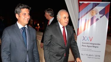 Marcelo Lima en la noche de integración argentino chilena